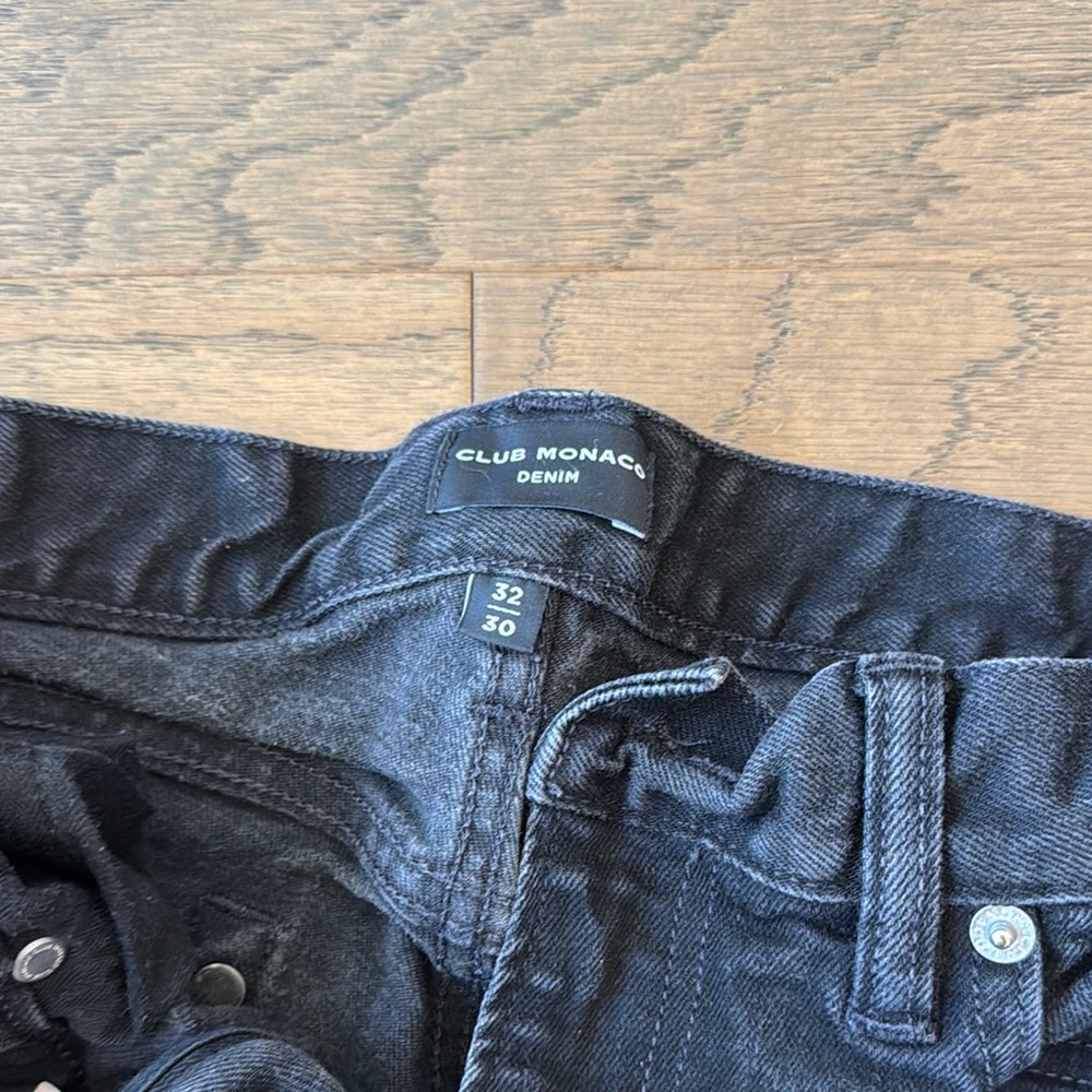 Club Monaco Men's Black Jeans View 2